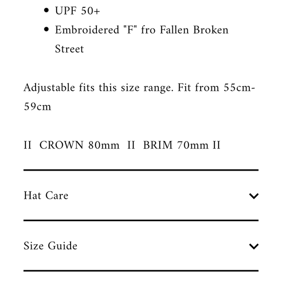 Fallen Broken Street 1930's baseball cap - Picture 6 of 7